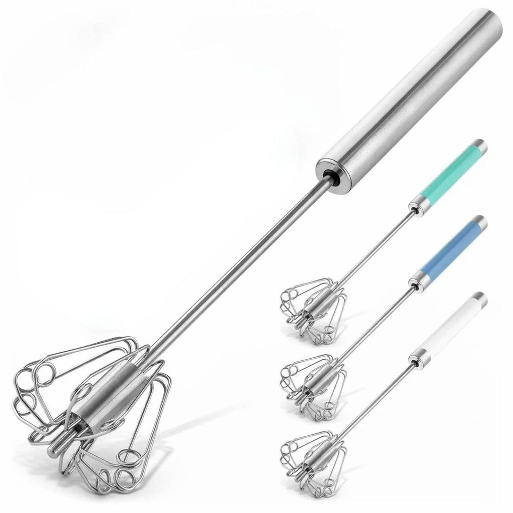 Traditional Rotary Push Whisk - Egg Beater