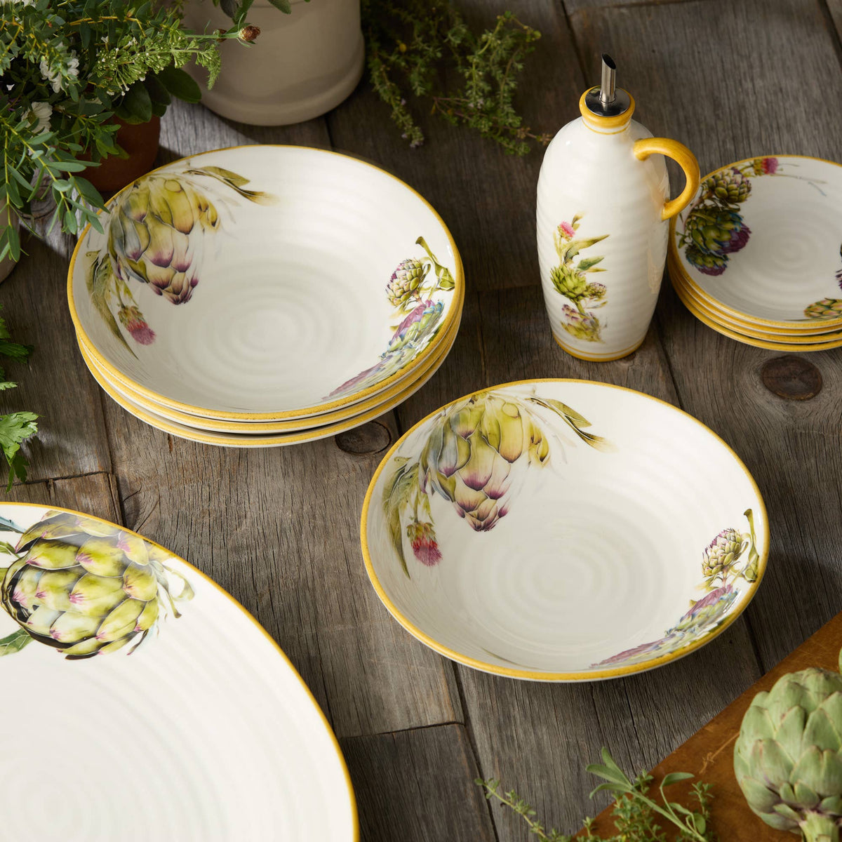 Verdura Pasta Bowl 9.25in x 2.25in