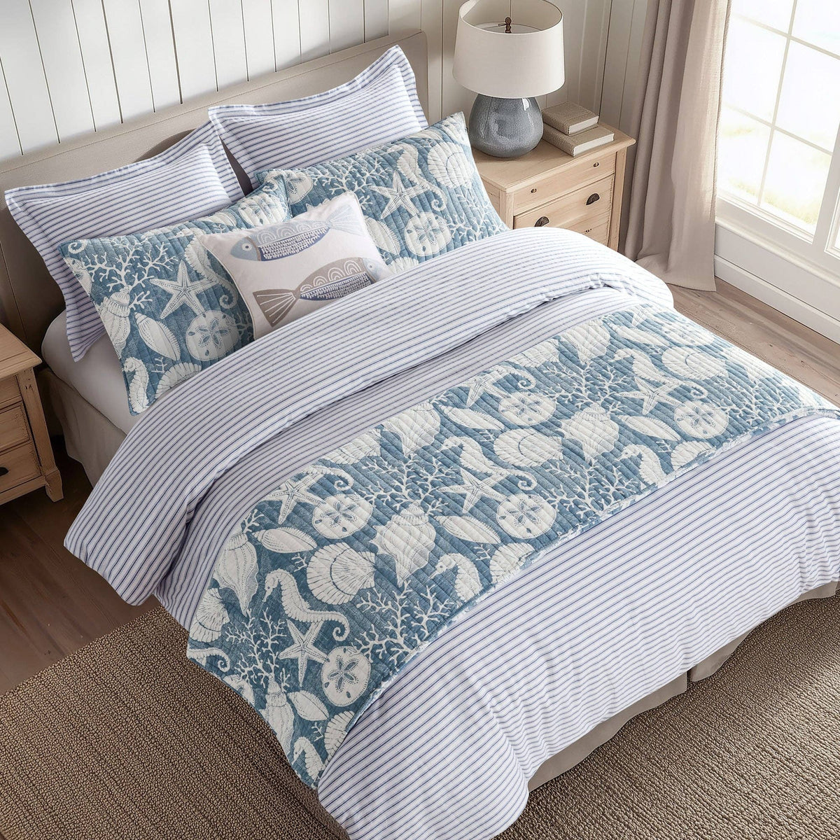 Tobago Stripe Duvet Cover Set