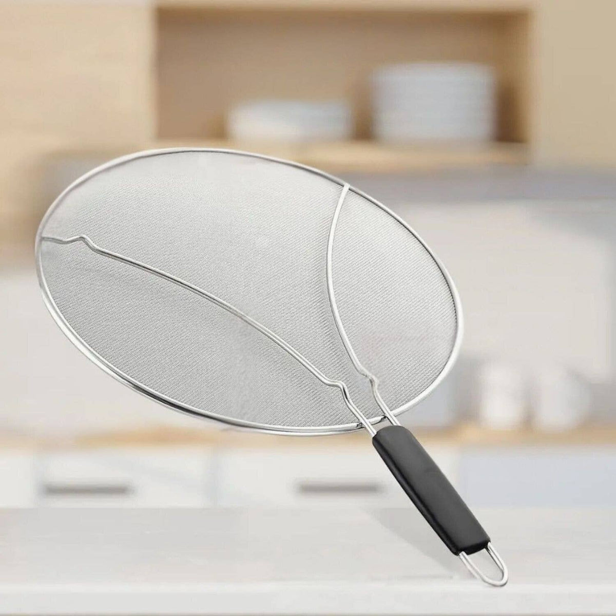 13” Stainless Steel Frying Pan Splatter Screen
