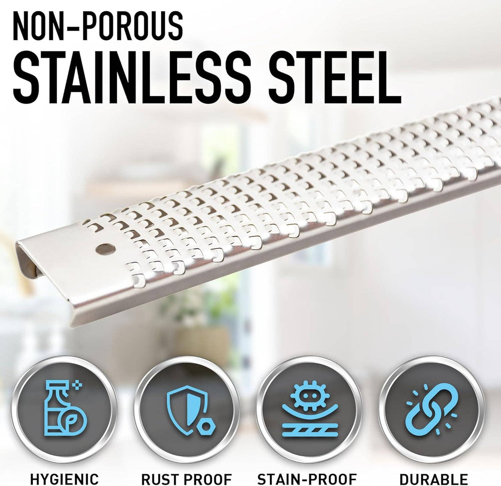 Stainless Steel Cheese Grater & Citrus Zester
