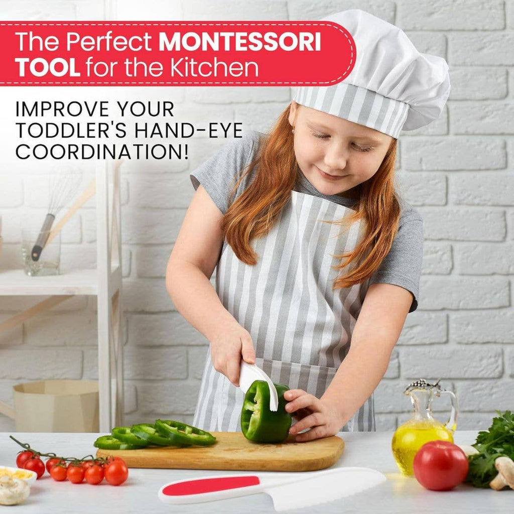 Safety Knife Set for Kids - 3 Piece