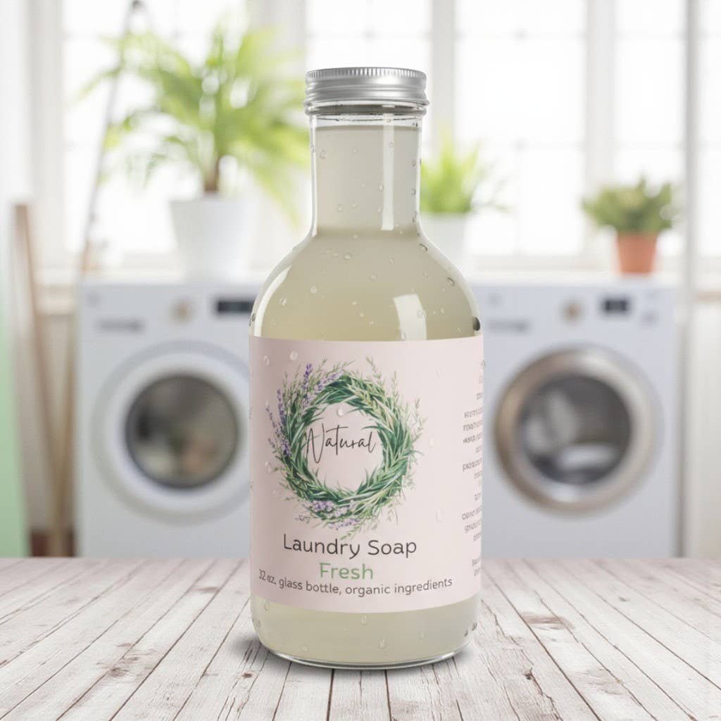 Organic Liquid Laundry Detergent: Natural Laundry Soap
