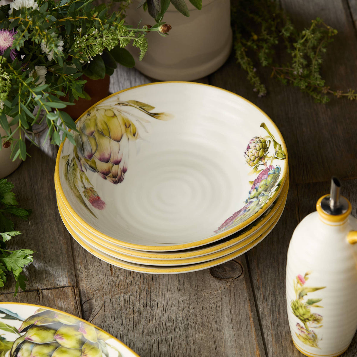 Verdura Pasta Bowl 9.25in x 2.25in