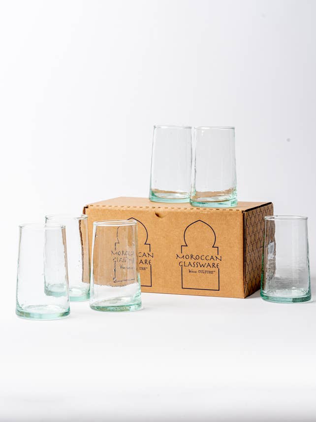 Moroccan Cone Drinking Glass 12 oz