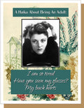 Haiku Birthday Greeting Card
