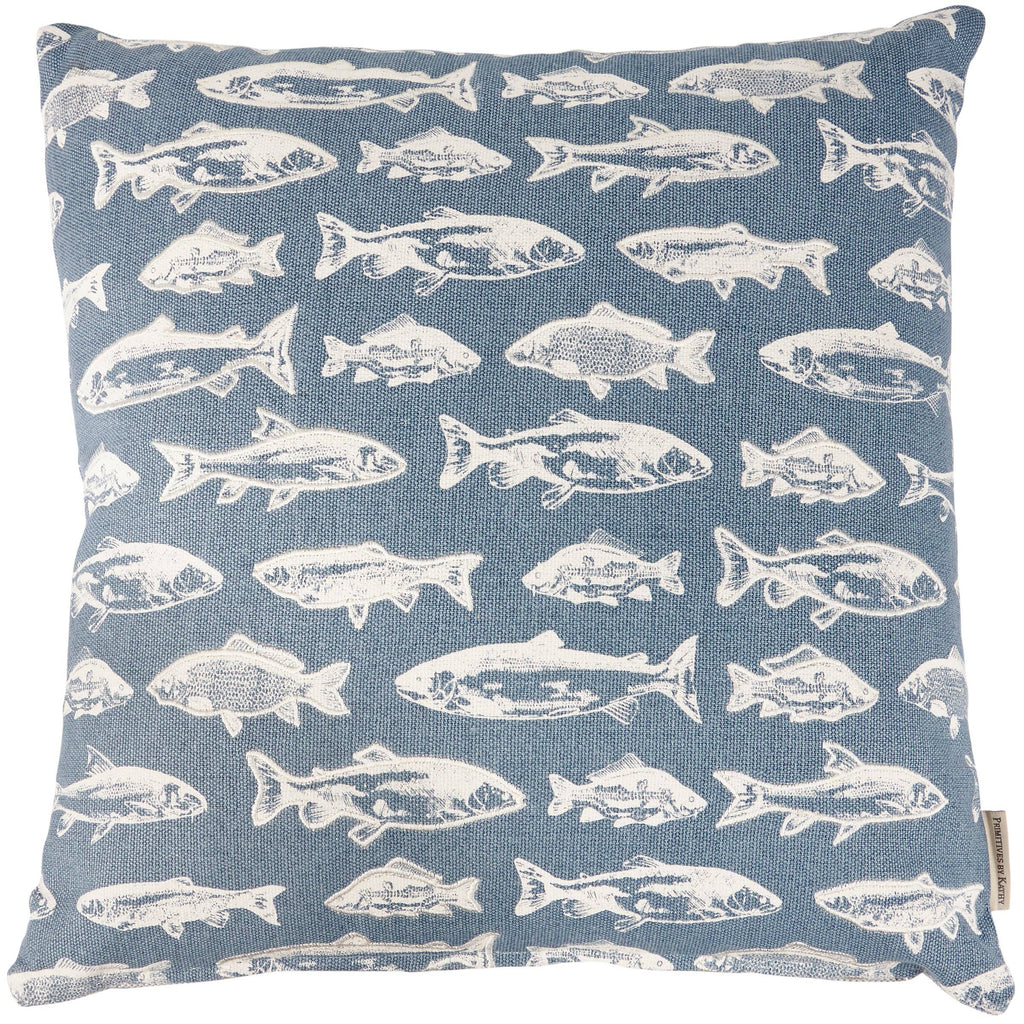 School Of Fish Pillow