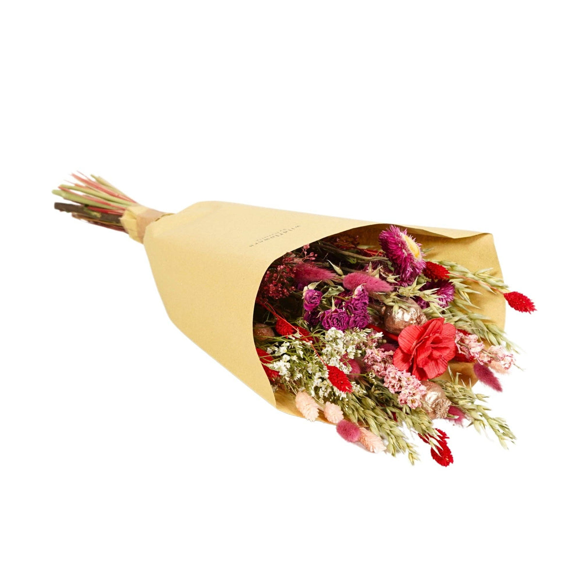 Dried Flowers - Field bouquet - Red Allure