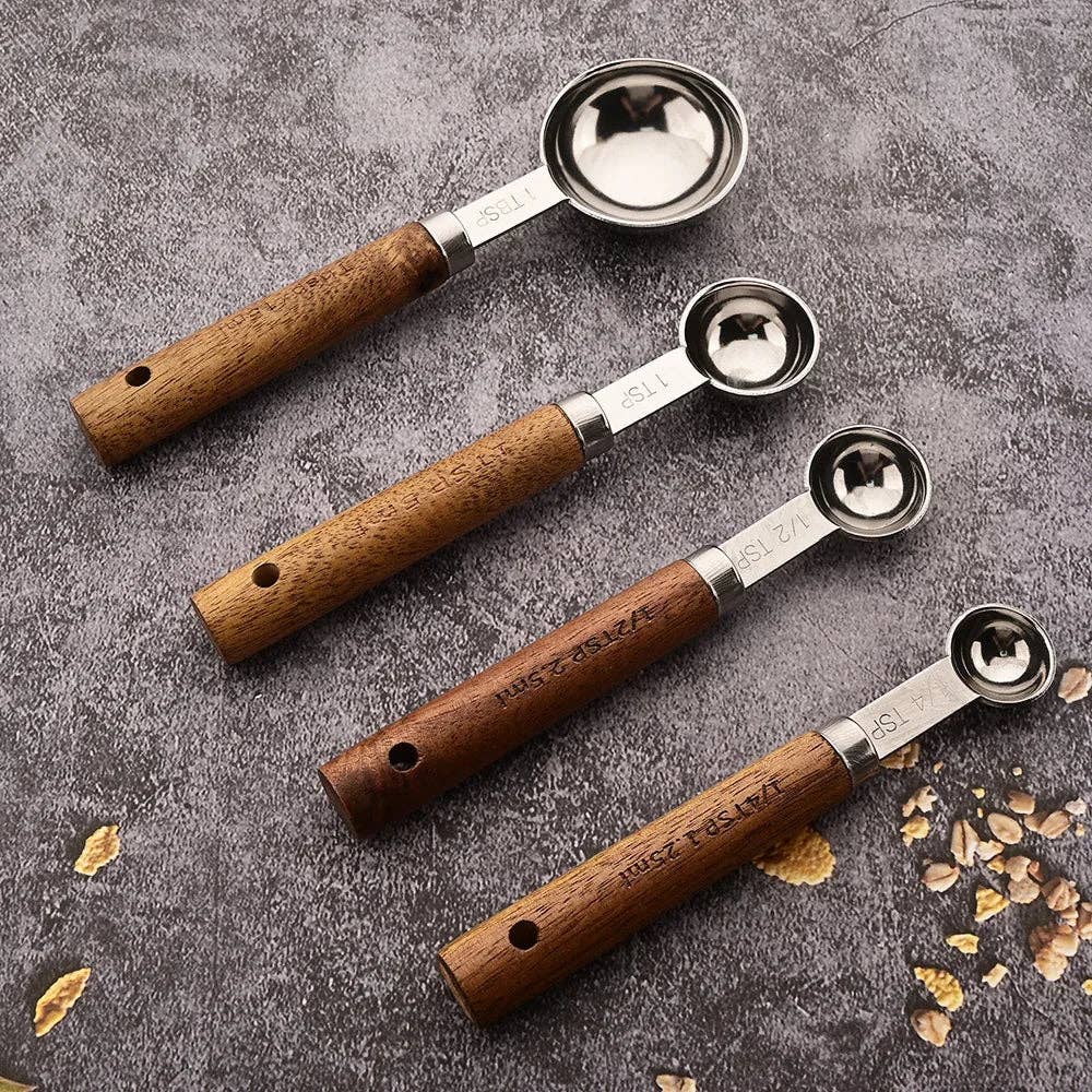Rustic Measuring 8-Piece Spoon Set