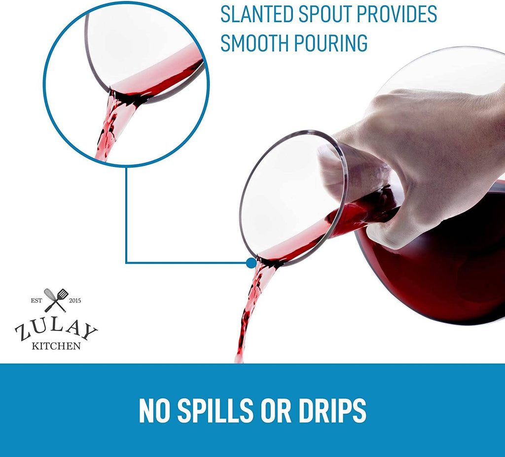 Crystal Red Wine Decanter