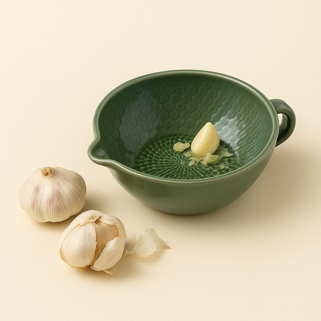 Ceramic Grating Bowl - Sage
