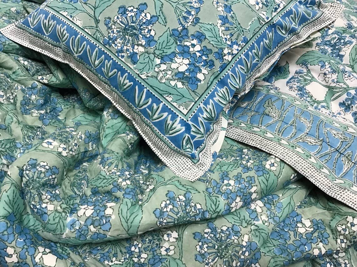 Pillow Printed 18" x 18" Wild Sage Green