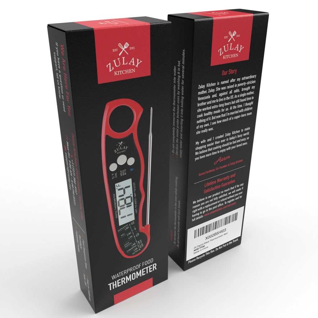 Instant Read Digital Meat Thermometer with Probe