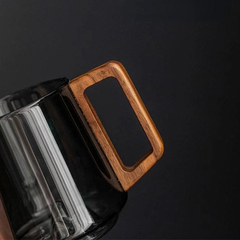 Mountain Peak Glass Mug