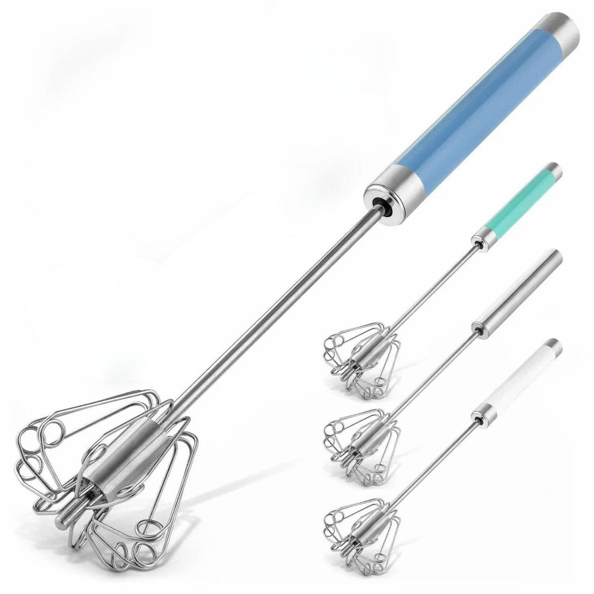 Traditional Rotary Push Whisk - Egg Beater
