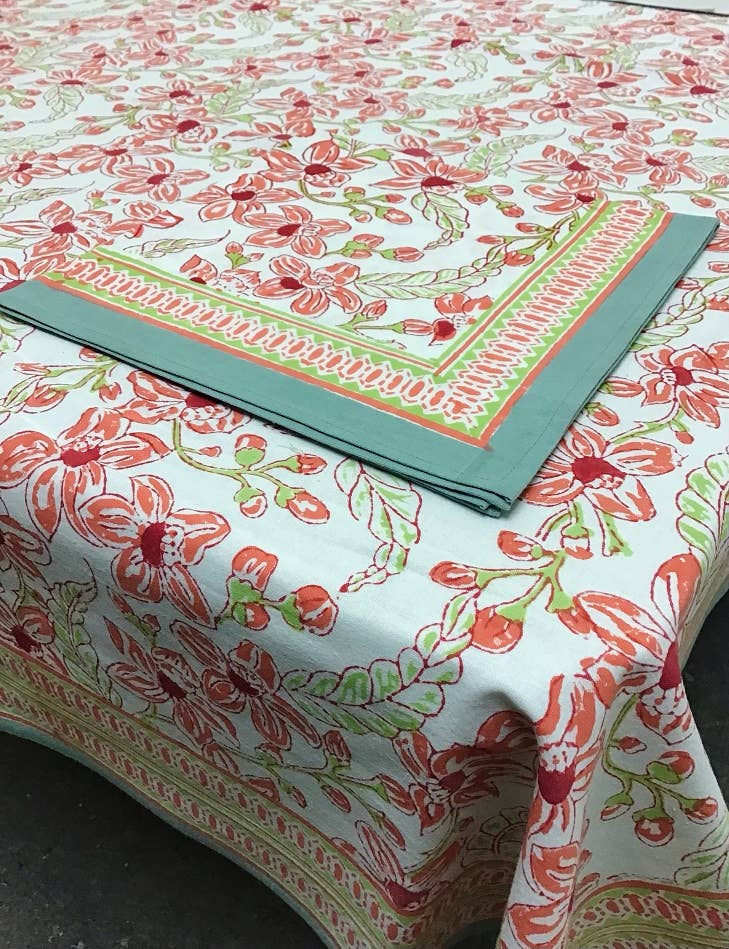 Tablecloth 60X60 Frangipani White