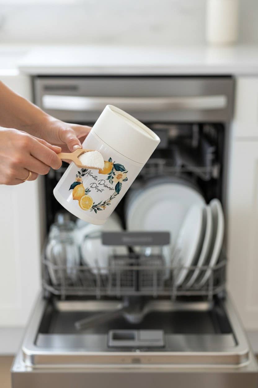 Natural Dishwasher Detergent  Automatic Dishwasher Detergent