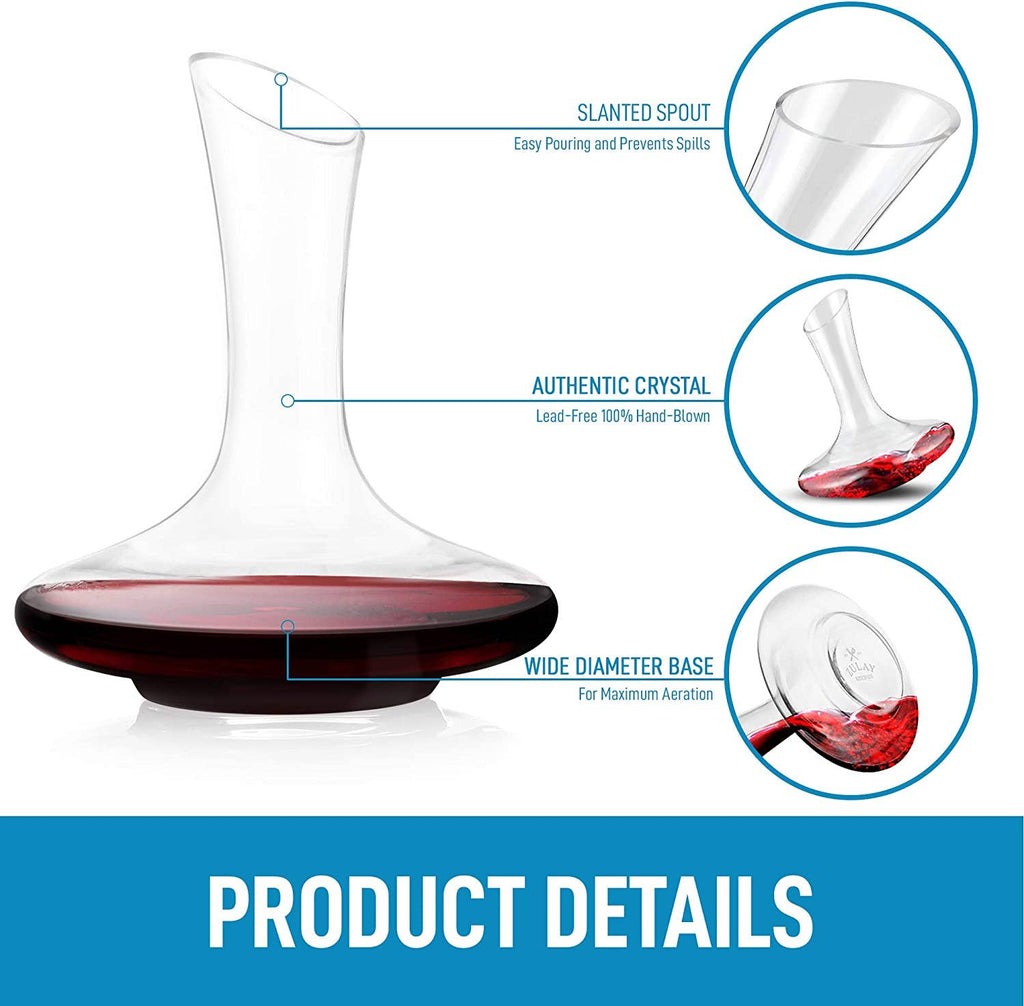 Crystal Red Wine Decanter