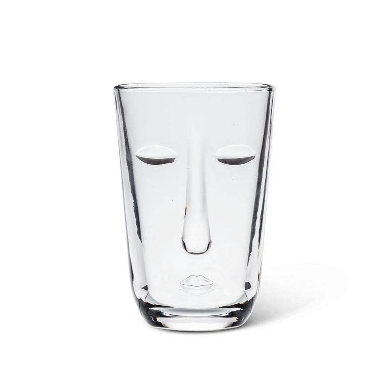 Resting Face Glassware
