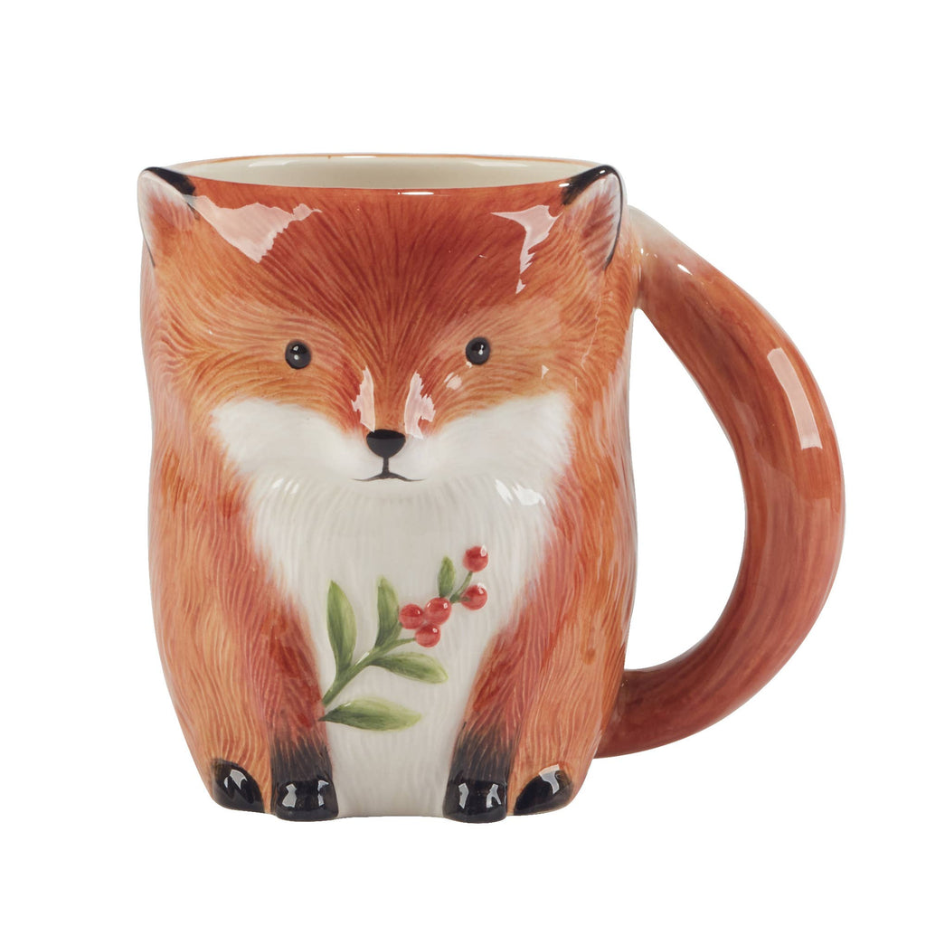 Woodland Critters Fall 3-D Mugs 16 oz.