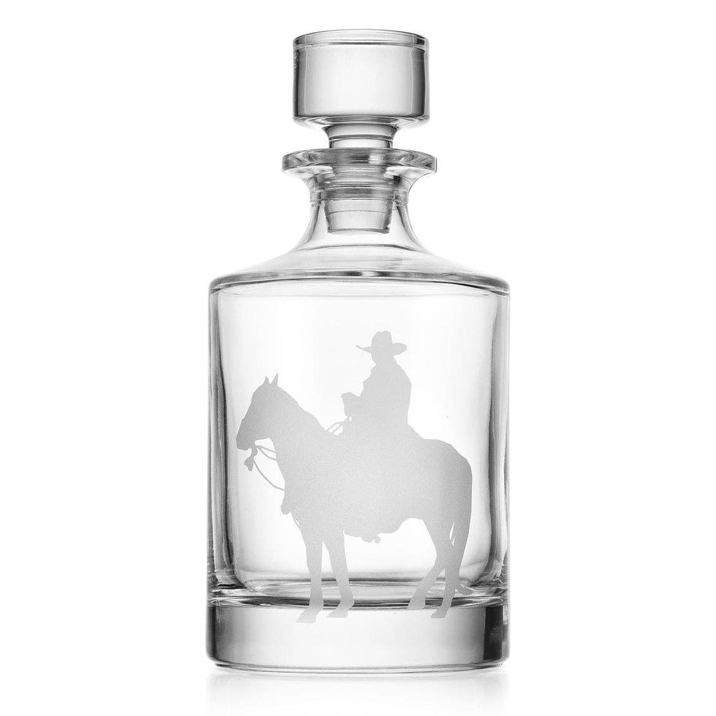 Prairie Cowboy Decanter