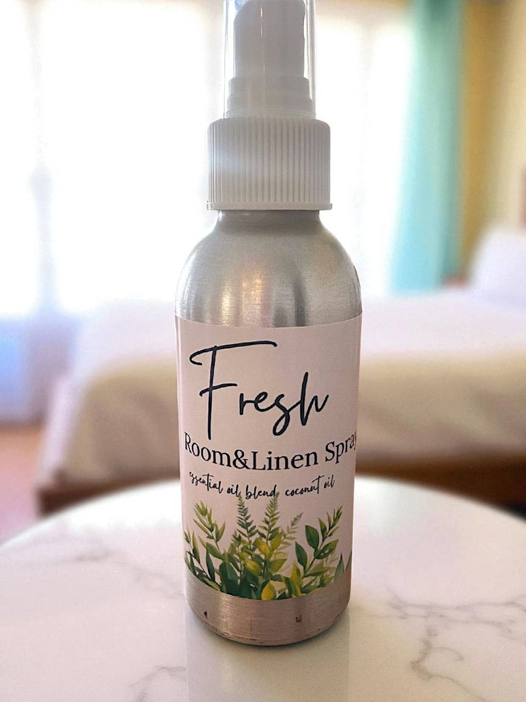 Fresh Linen Spray, Natural Room Freshener Spray