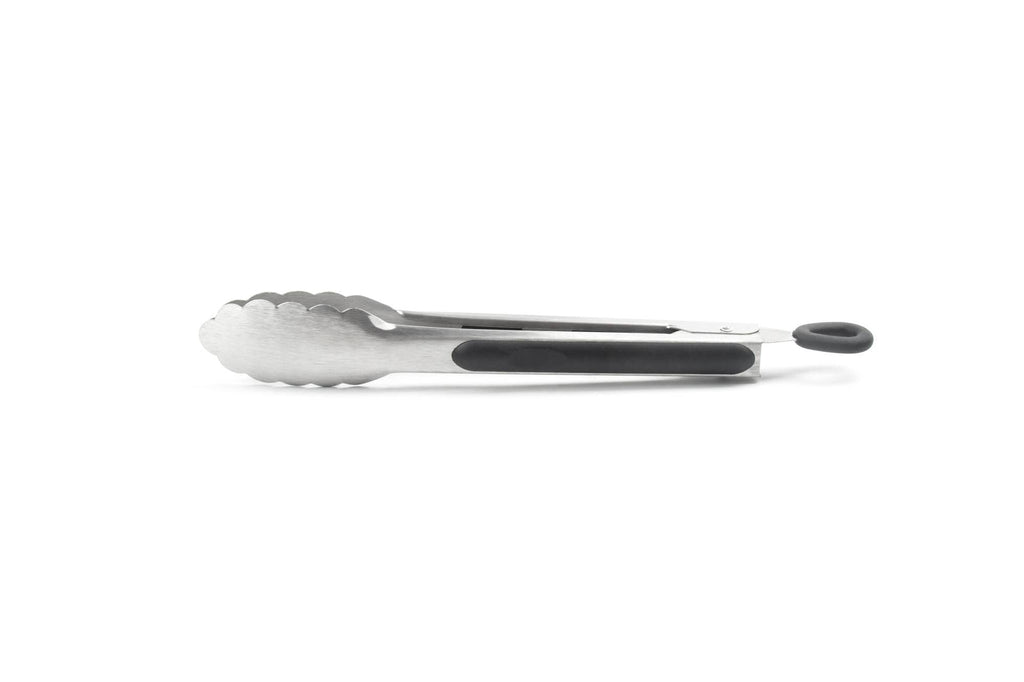Fox Run Locking Tongs, Stainless Steel, 9"