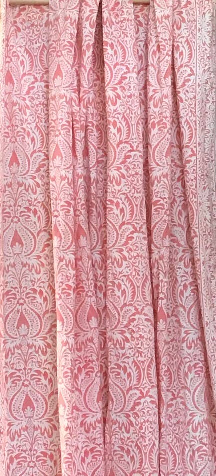 Shower Curtain Cypress Coral