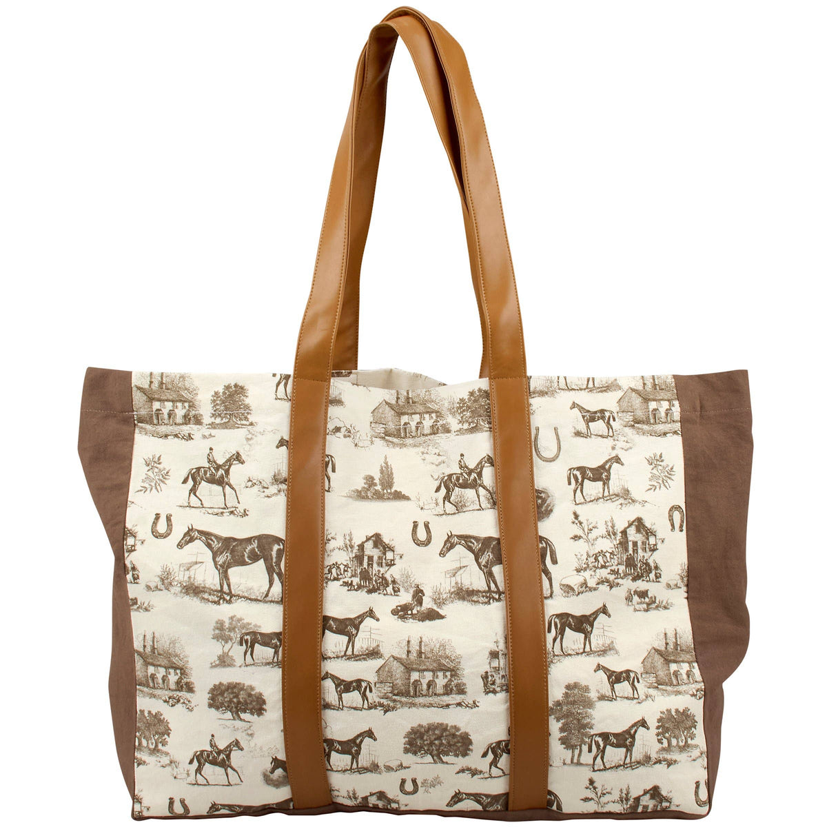 Horse Toile Tote