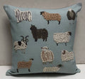 Pillow Applique/Embo 16" Stringy Sheep