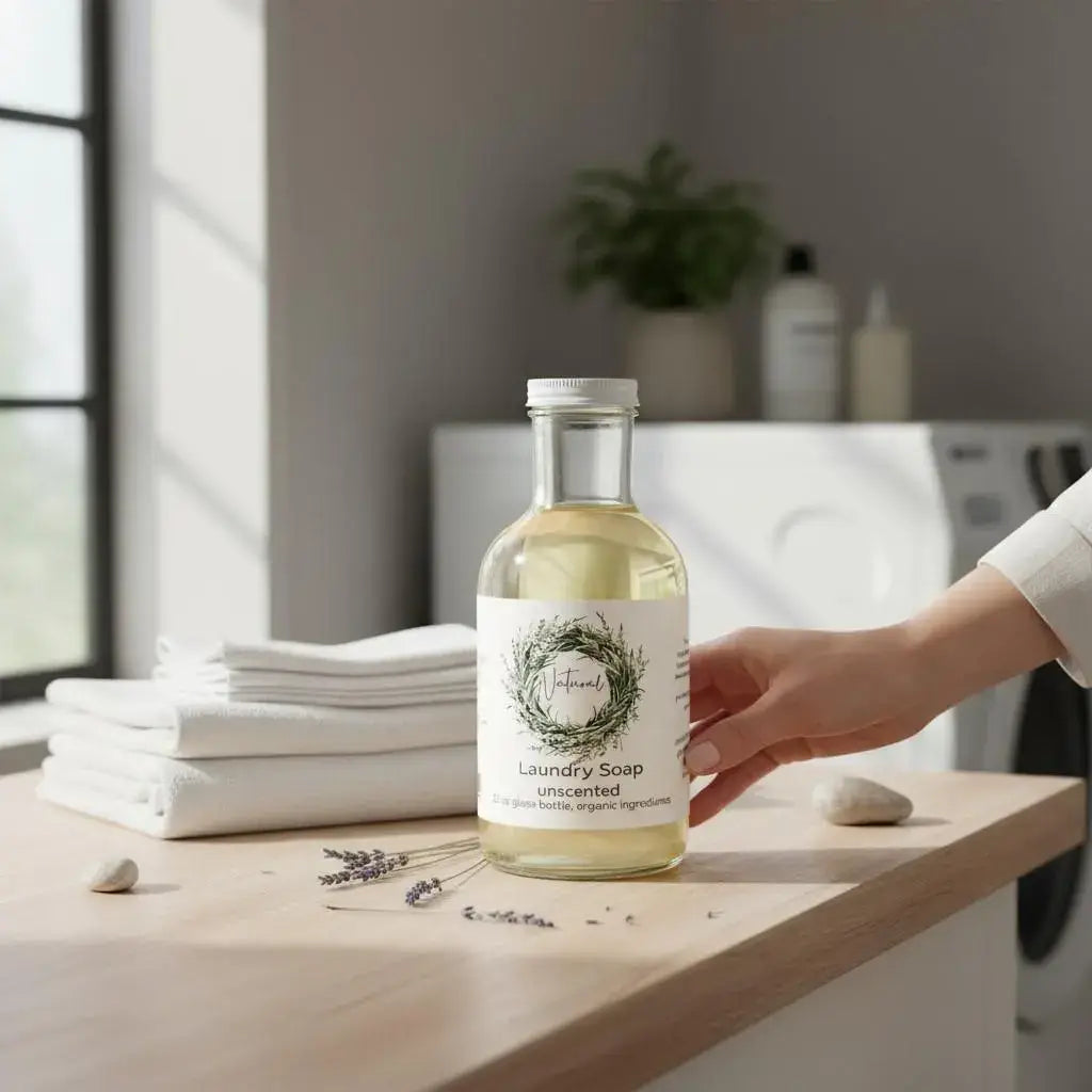 Organic Liquid Laundry Detergent: Natural Laundry Soap