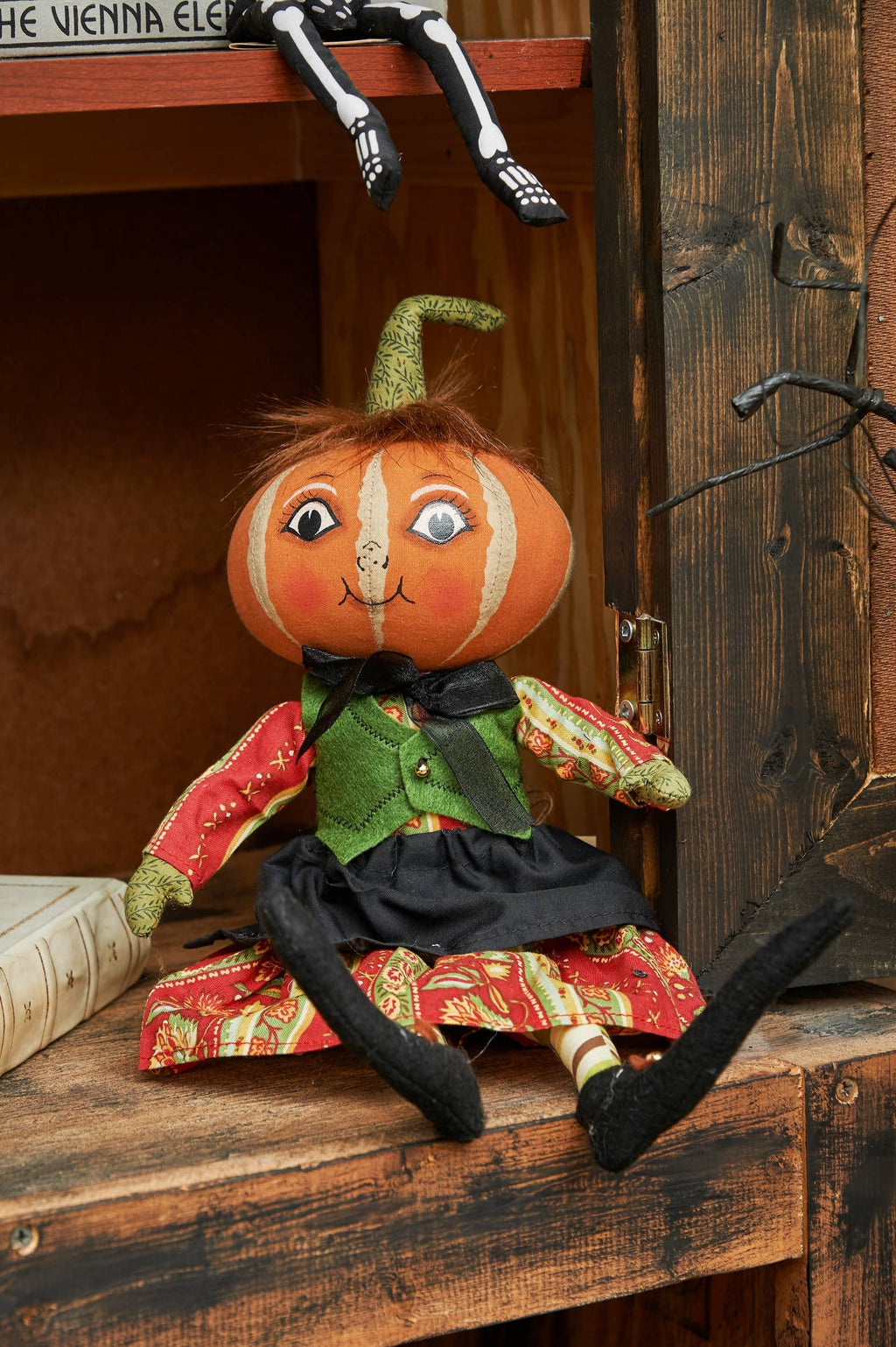 Kimberly Pumpkin Gathered Traditions Art Doll
