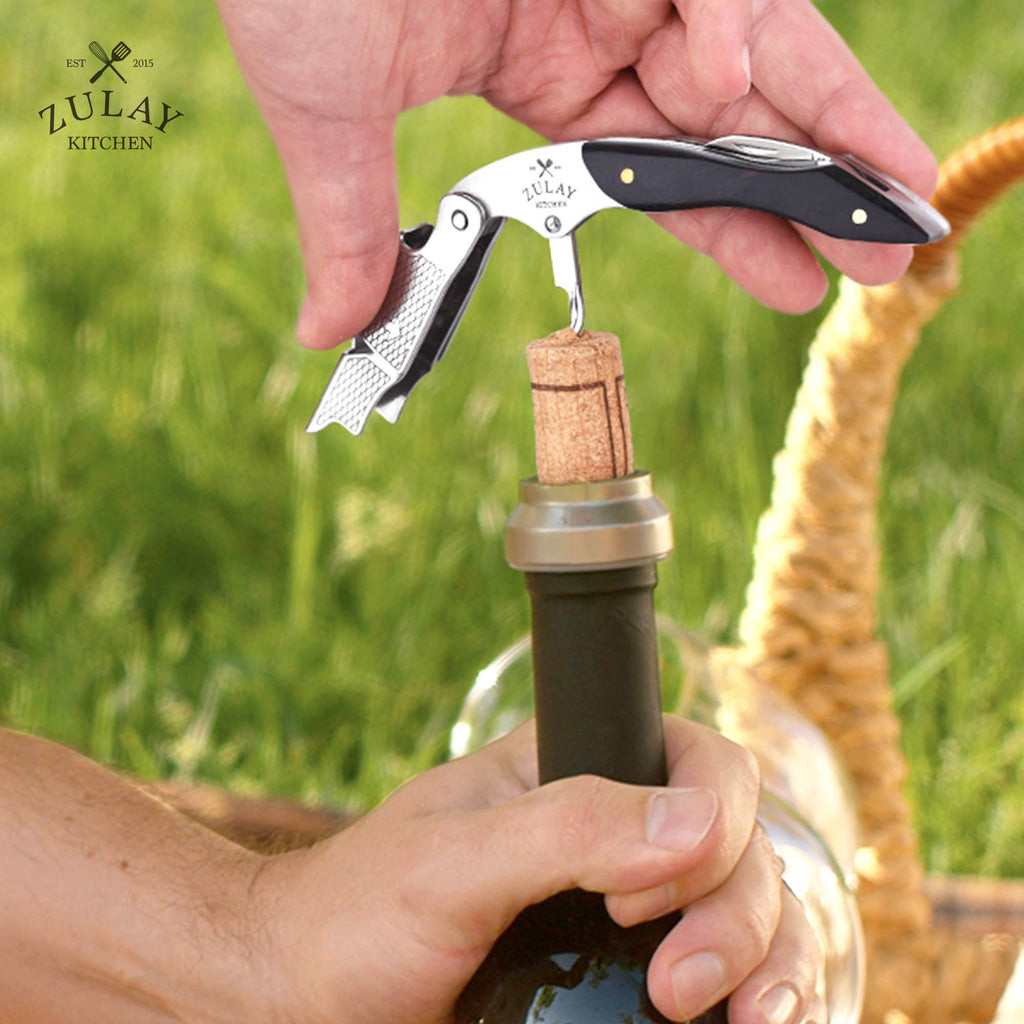 3-in-1 Waiter Corkscrew Wine Bottle Opener