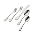 18/0 Stainless Steel 20pc Bead Flatware Set-Service for four