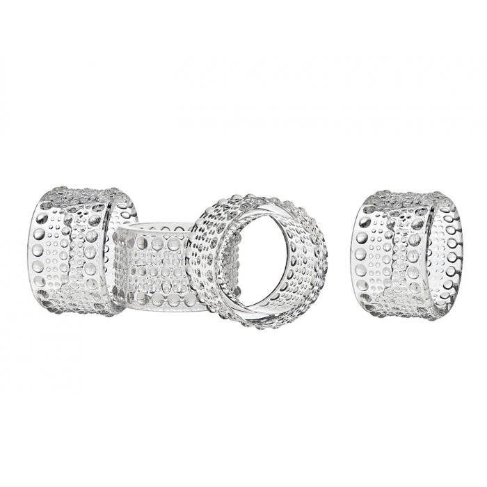 Godinger Lumina Set of Four Napkin Rings
