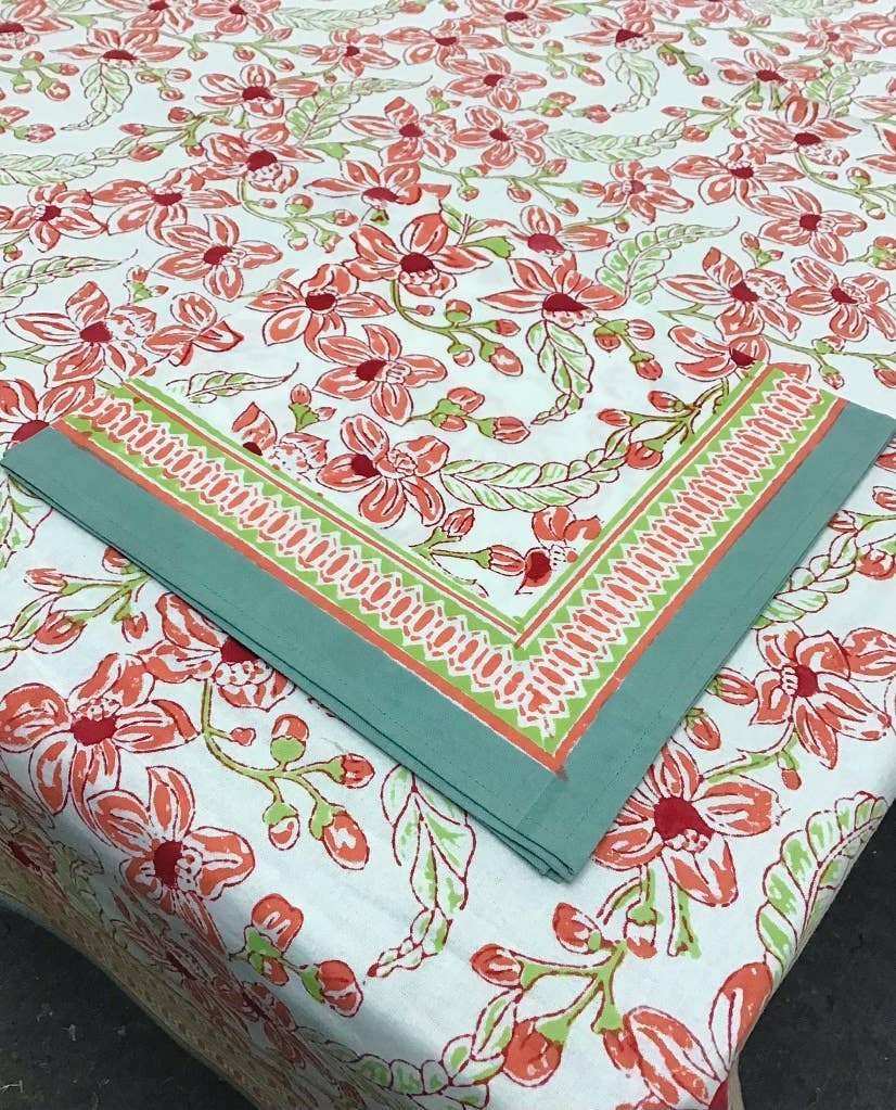 Tablecloth 60X60 Frangipani White