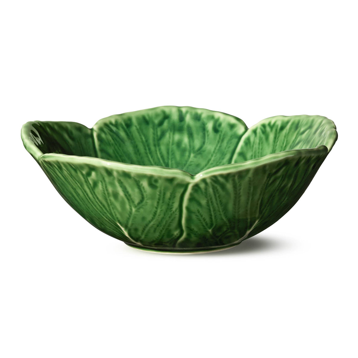 Le Jardin Cabbage 3-D Cereal Bowl 7x7x2.5 16 oz