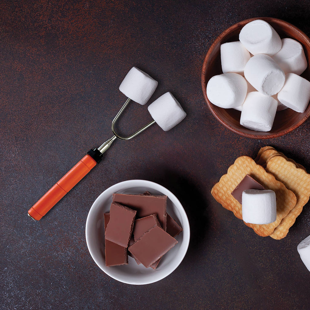 Outset Smores Sticks, Set of 5 Expandable 32" Skewers