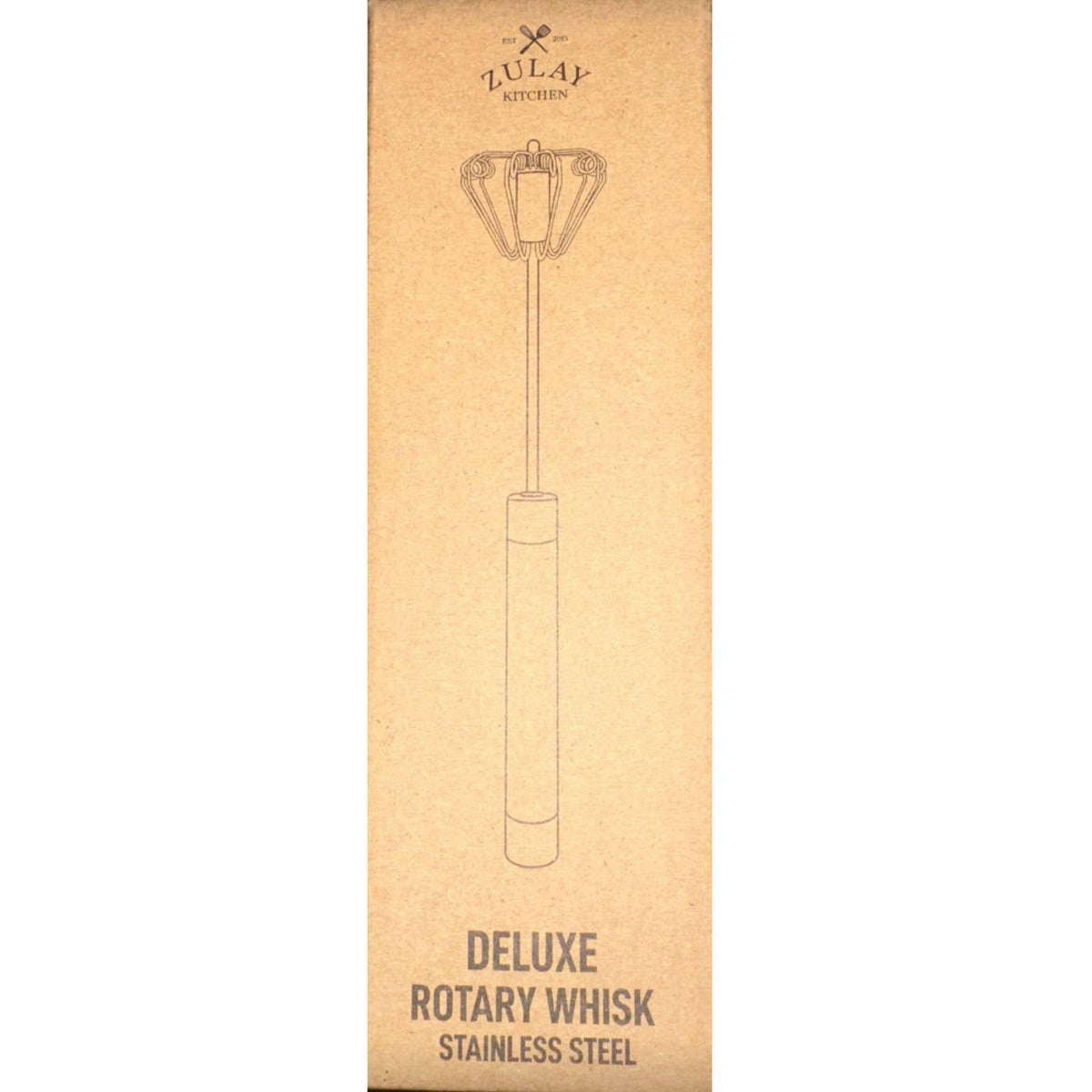 Traditional Rotary Push Whisk - Egg Beater