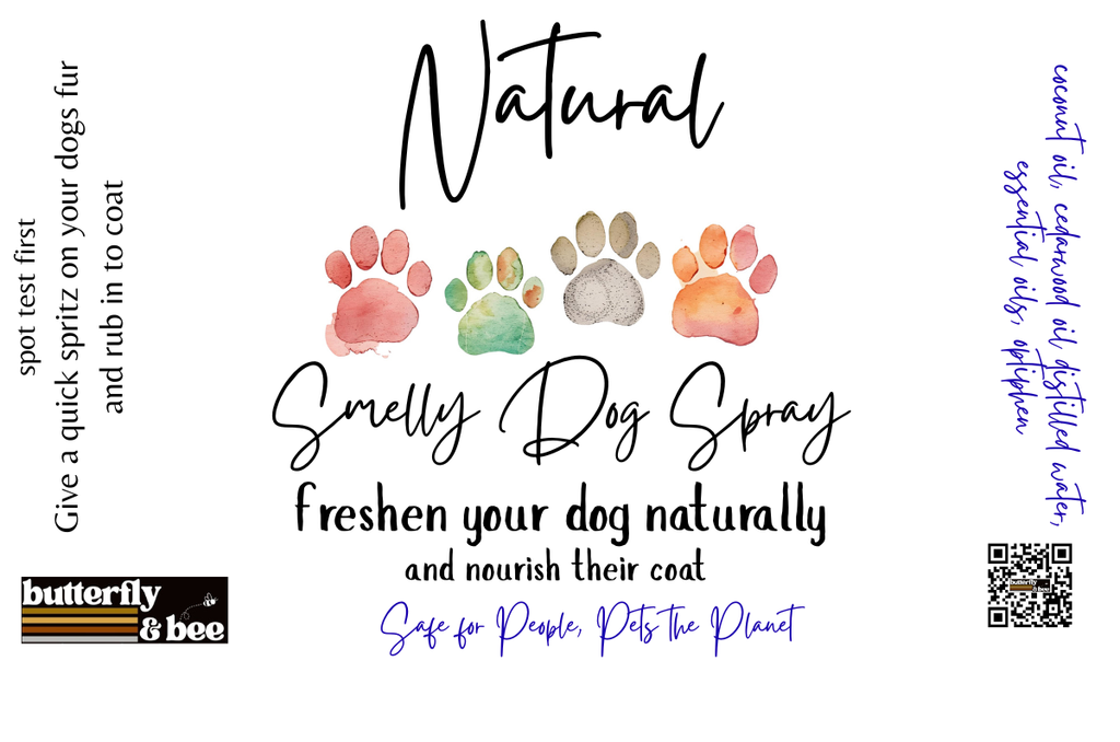 Smelly Dog Spray, Dog Deodorizer Spray, Dog Fur Conditioner