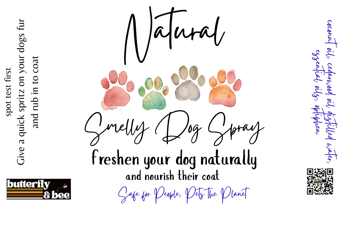 Smelly Dog Spray, Dog Deodorizer Spray, Dog Fur Conditioner