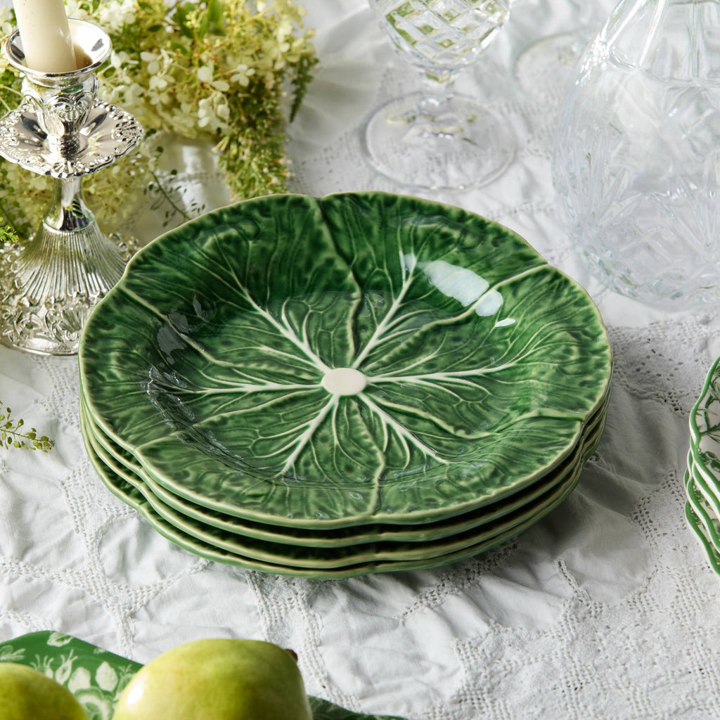 Le Jardin Cabbage 3-D Dinner Plate 11in