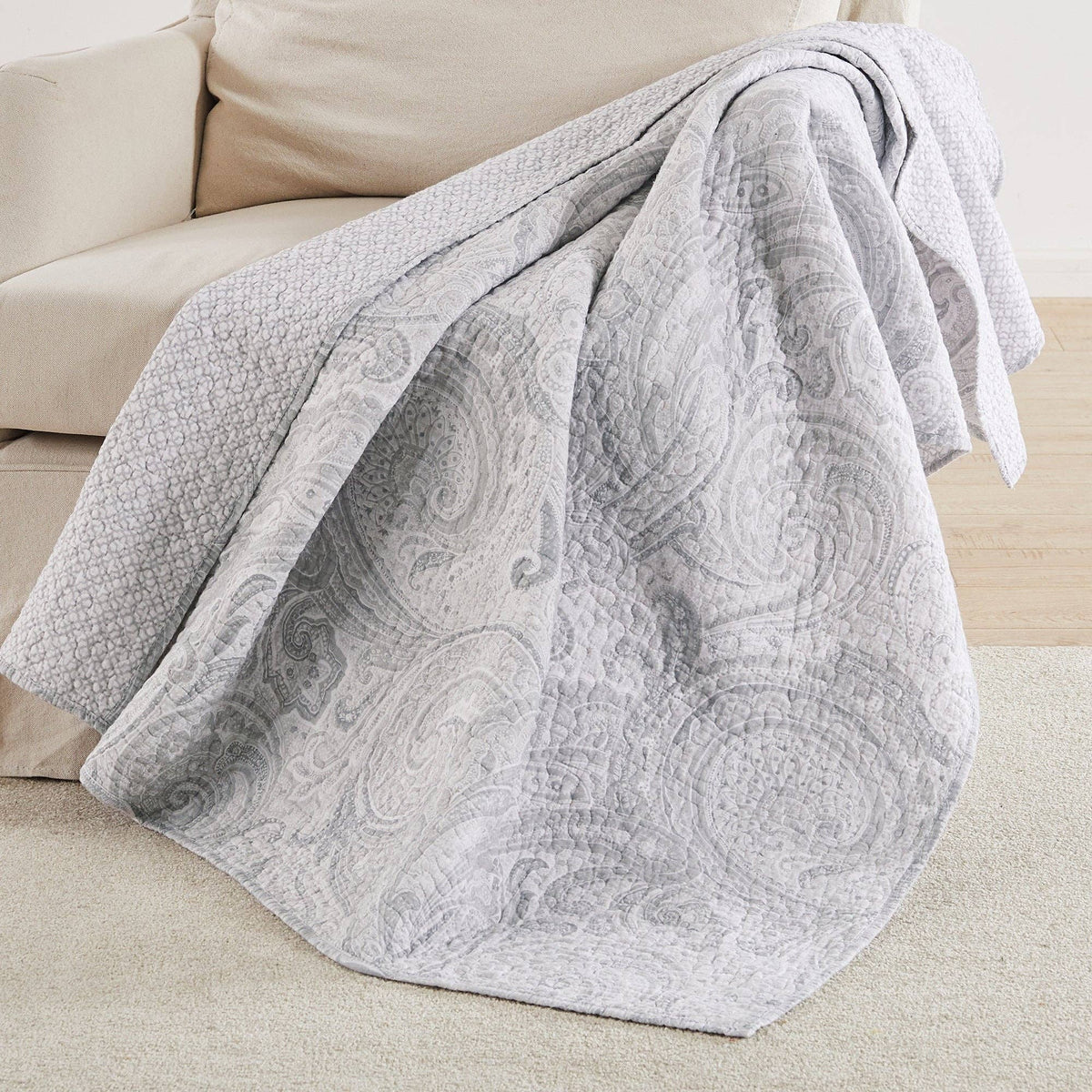 Spruce Quilted Throw