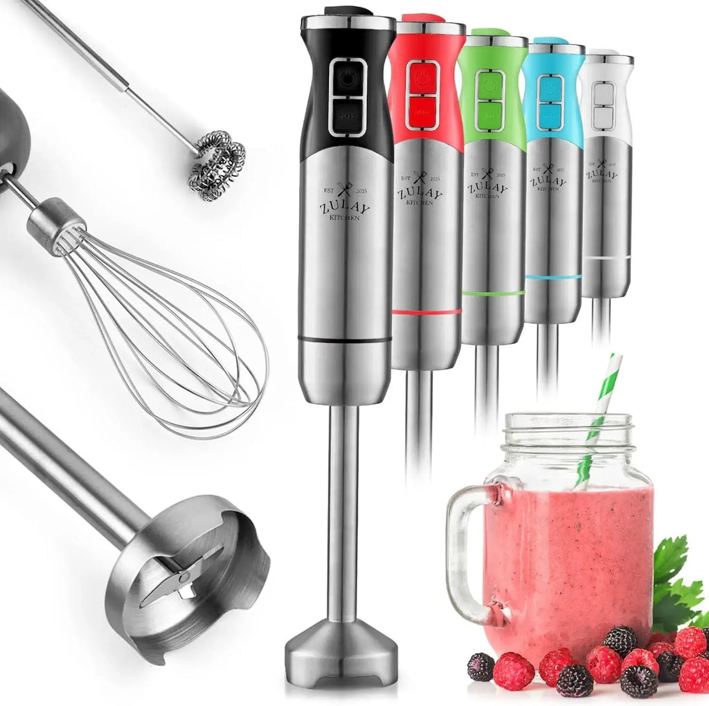 Immersion Blender Handheld 500W - 8 Speed