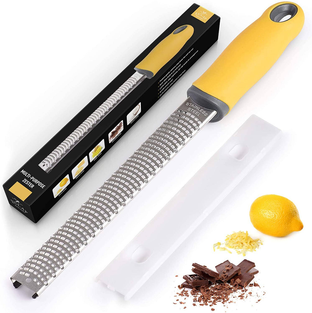 Stainless Steel Cheese Grater & Citrus Zester