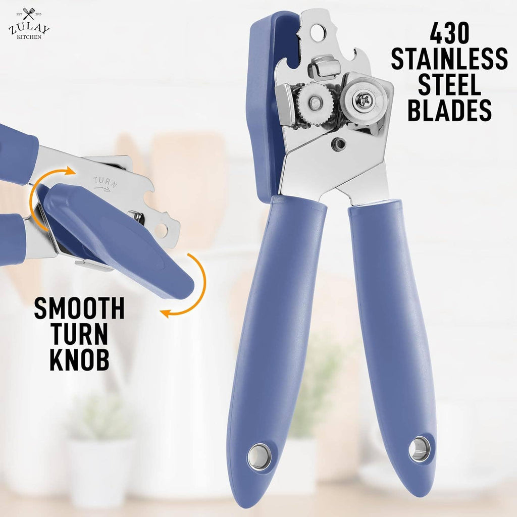 Heavy-Duty Can Opener with Large Turn Knob