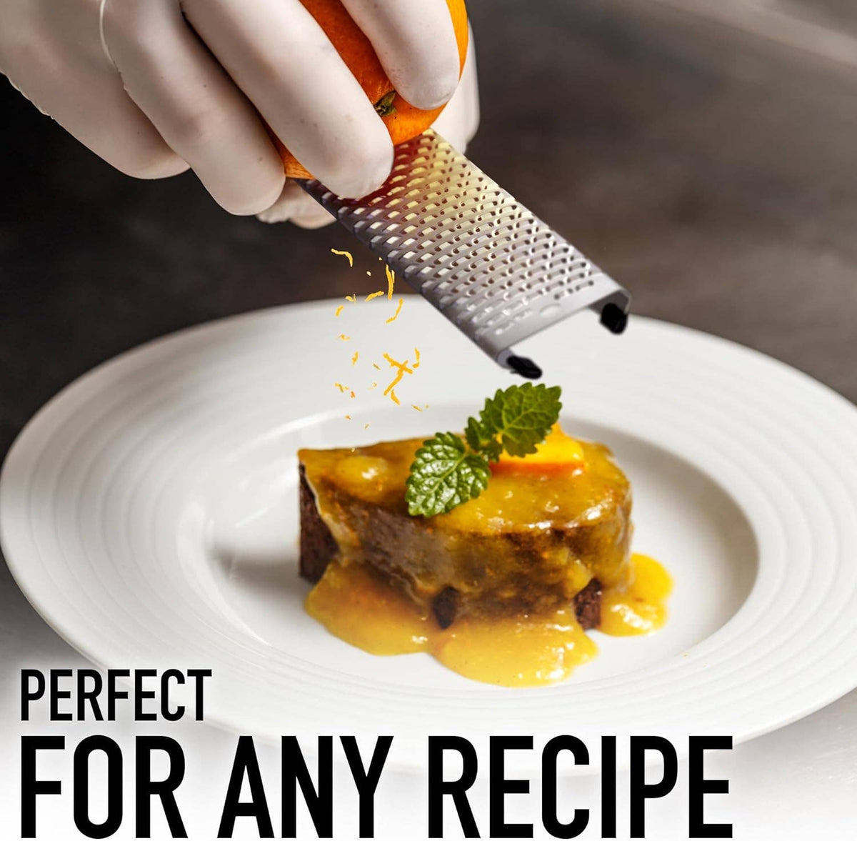 Stainless Steel Cheese Grater & Citrus Zester