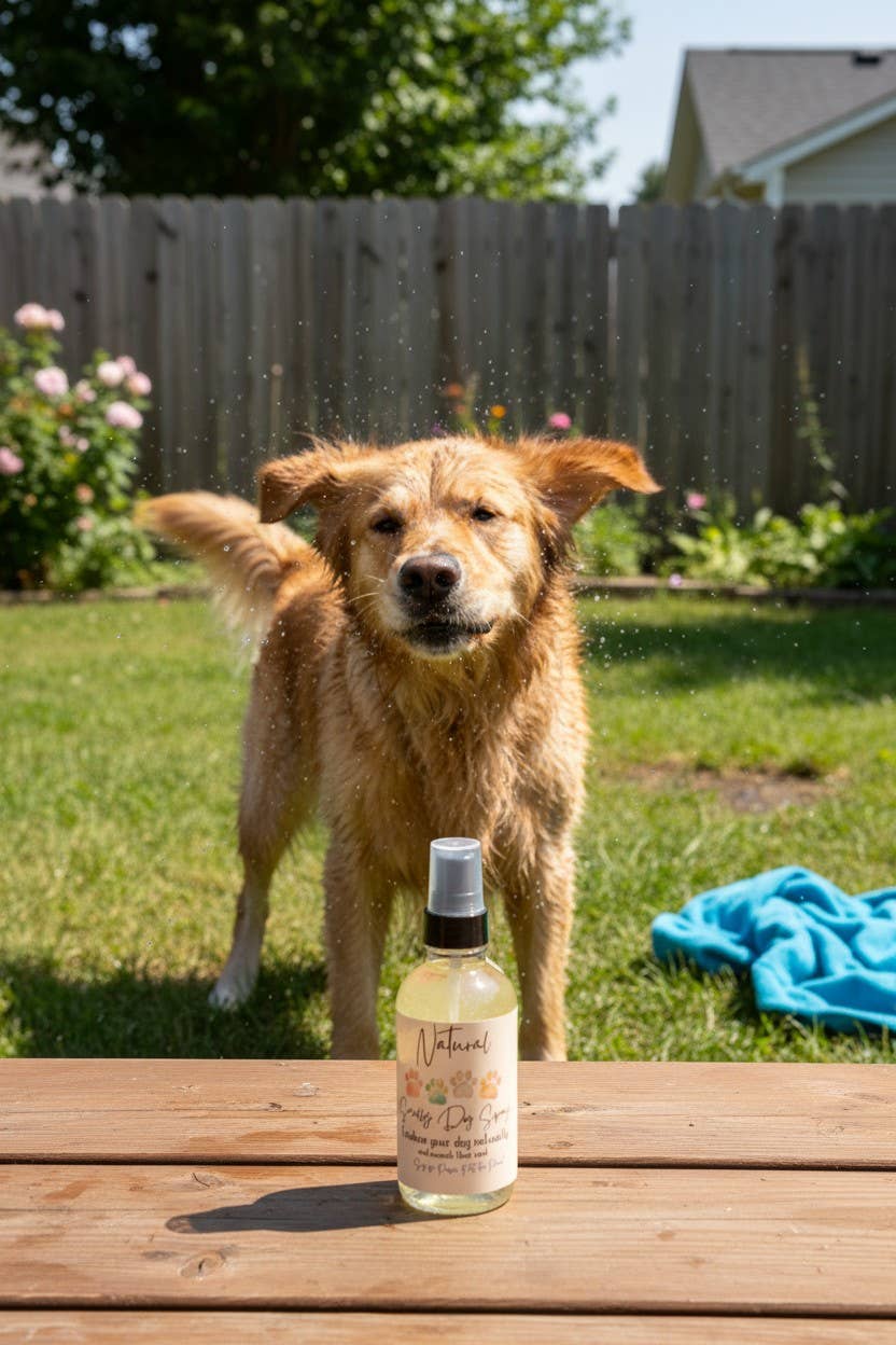 Smelly Dog Spray, Dog Deodorizer Spray, Dog Fur Conditioner