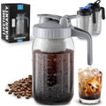 Premium Cold Brew Coffee Maker - 32oz Mason Jar Pitcher