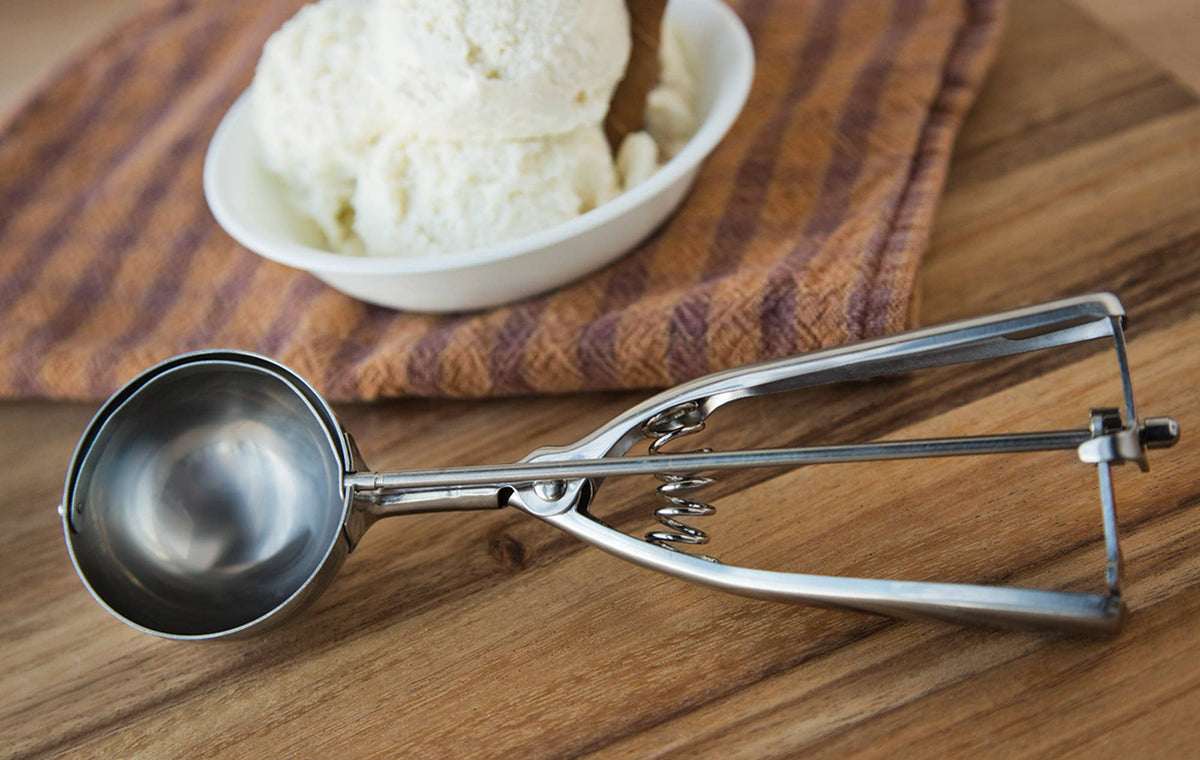 Fox Run Ice Cream, Cookie Dough Scoop,Stainless Steel,2-3/8"